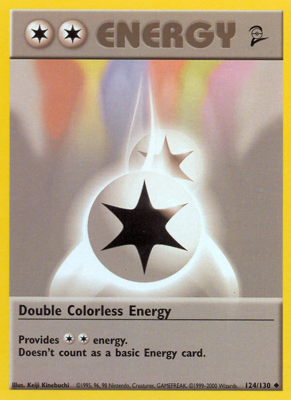 Double Colorless Energy - 124/130 - Base Set 2