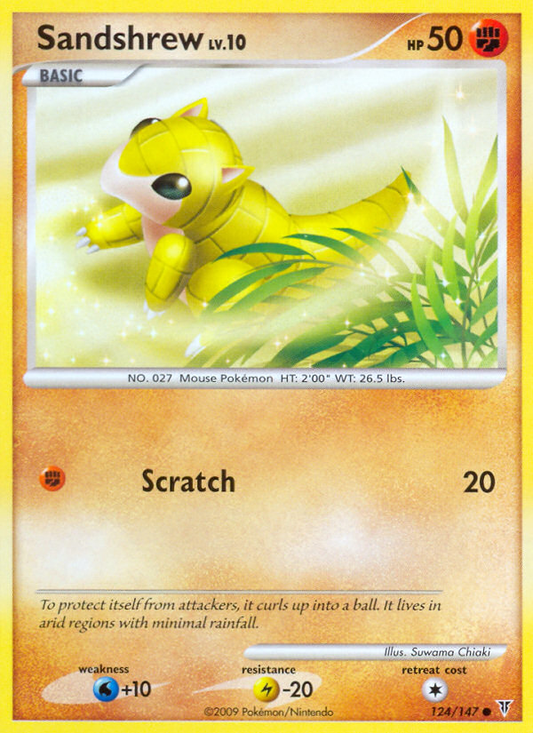 Sandshrew - 124/147 - Supreme Victors