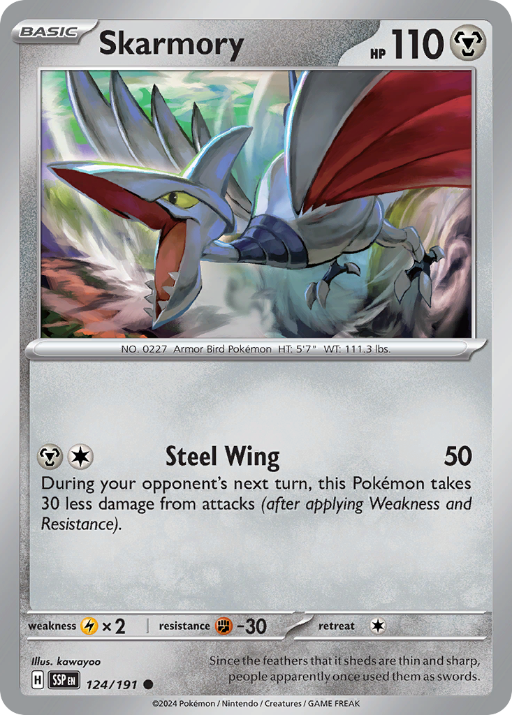 Skarmory - 124/191 - Surging Sparks