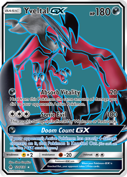 Yveltal-GX - 124/131 - Forbidden Light