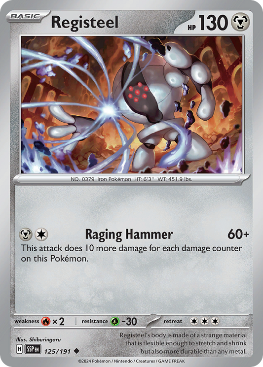 Registeel - 125/191 - Surging Sparks