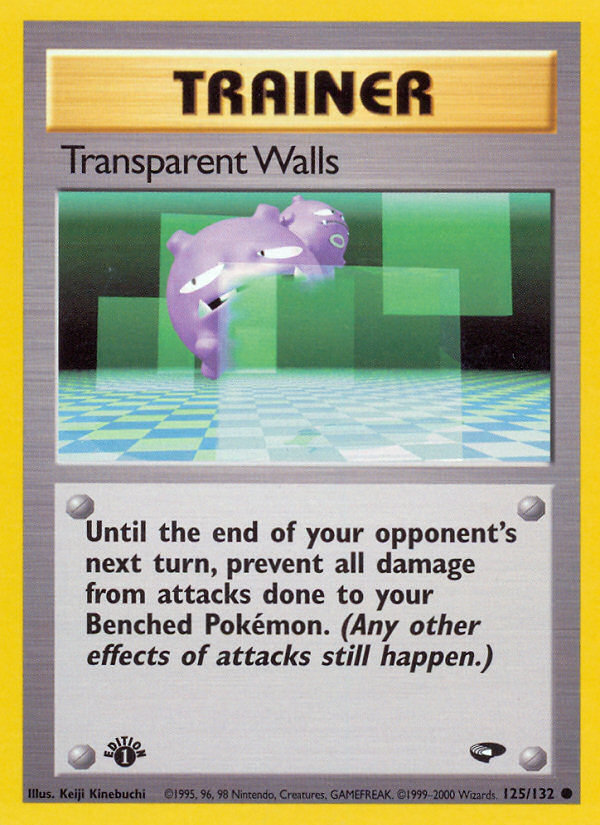 Transparent Walls - 125/132 - Gym Challenge