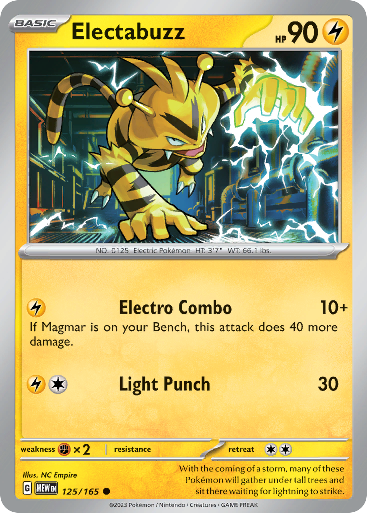 Electabuzz - 125/165 - 151