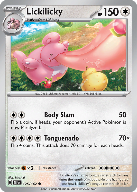 Lickilicky - 125/162 - Temporal Forces