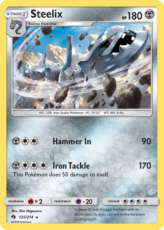 Steelix - 125/214 - Lost Thunder