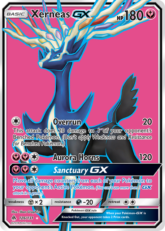 Xerneas-GX - 126/131 - Forbidden Light