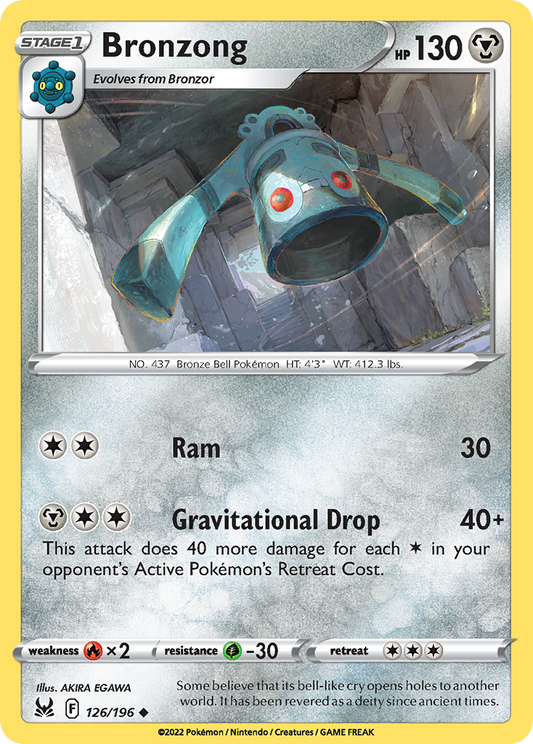 Bronzong - 126/196 - Lost Origin