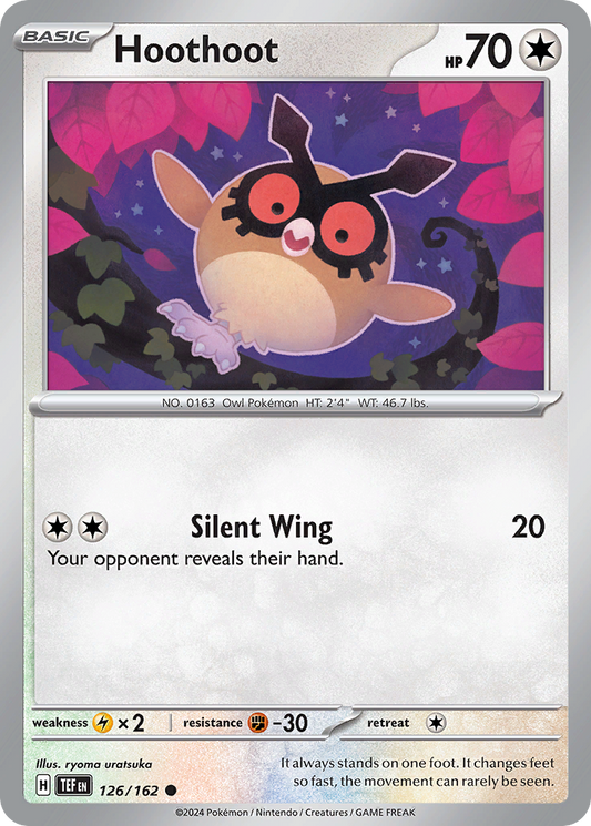 Hoothoot - 126/162 - Temporal Forces