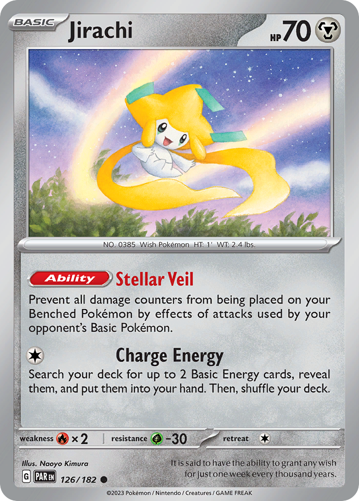 Jirachi - 126/182 - Paradox Rift