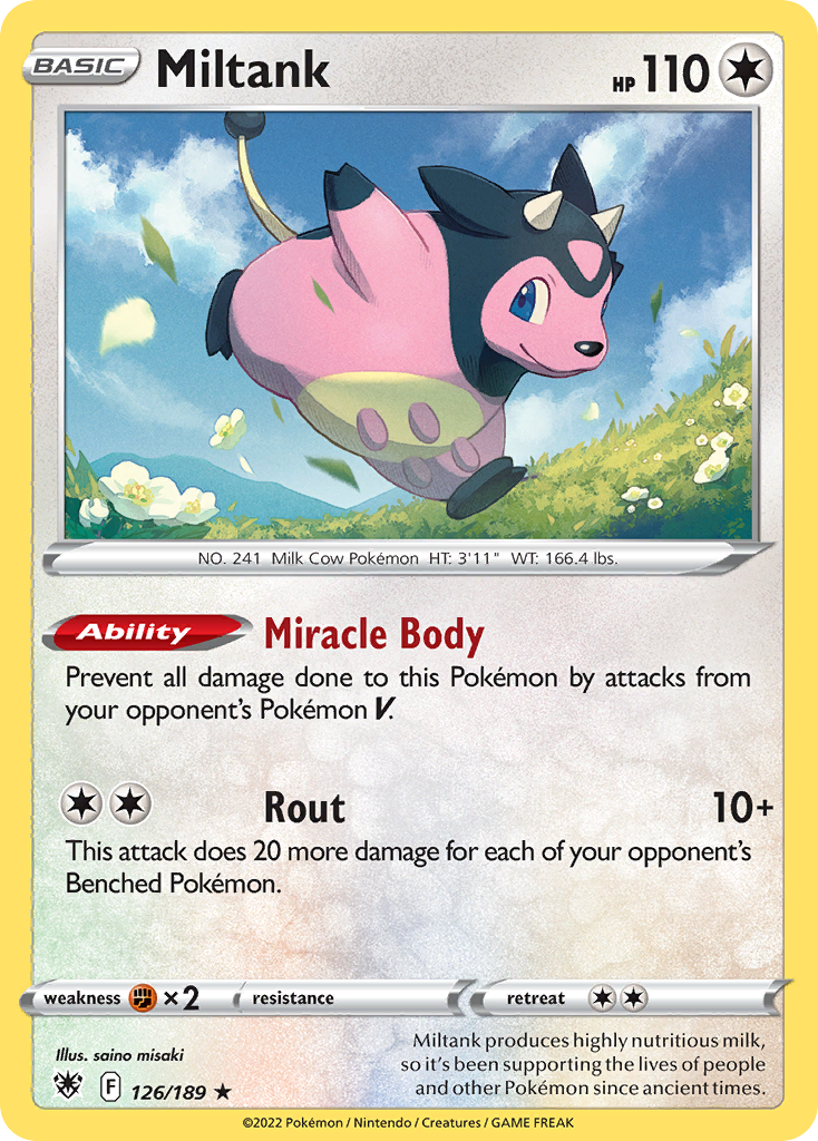 Miltank - 126/189 - Astral Radiance