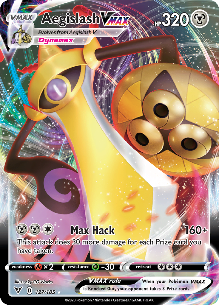 Aegislash VMAX - 127/185 - Vivid Voltage