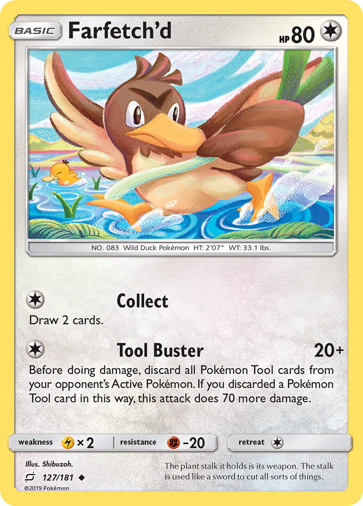 Farfetch'd - 127/181 - Team Up