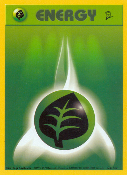 Grass Energy - 127/130 - Base Set 2