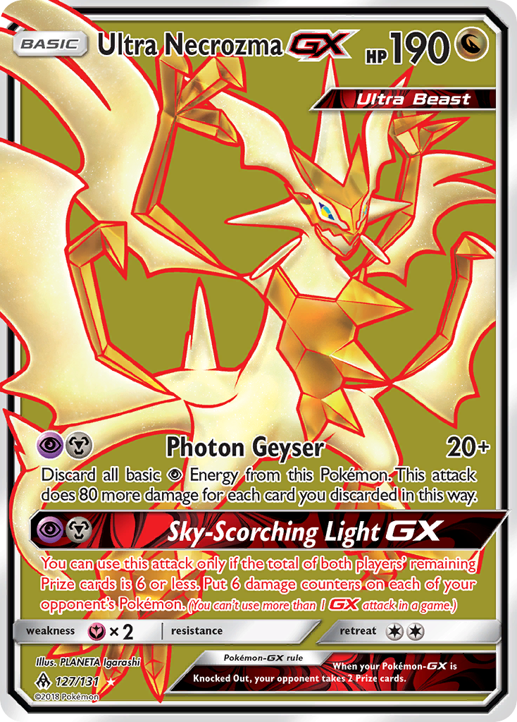 Ultra Necrozma-GX - 127/131 - Forbidden Light