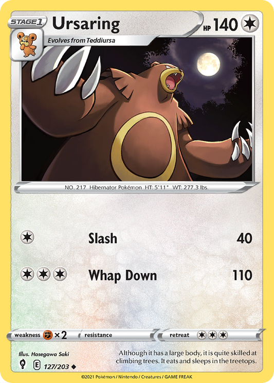 Ursaring - 127/203 - Evolving Skies