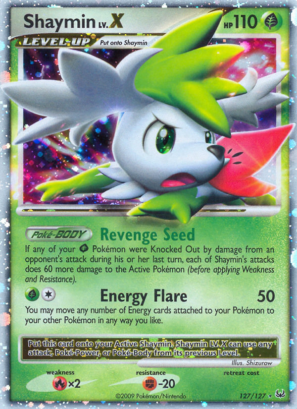 Shaymin LV.X - 127/127 - Platinum