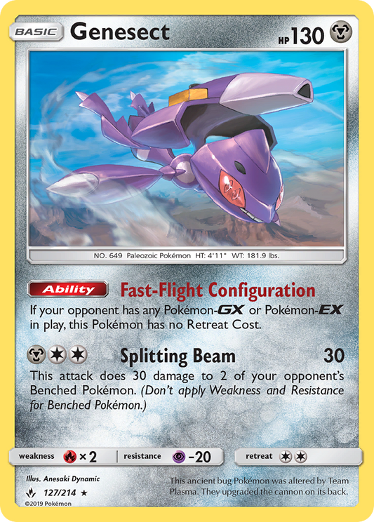 Genesect - 127/214 - Unbroken Bonds