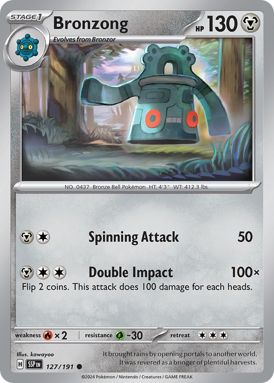 Bronzong - 127/191 - Surging Sparks