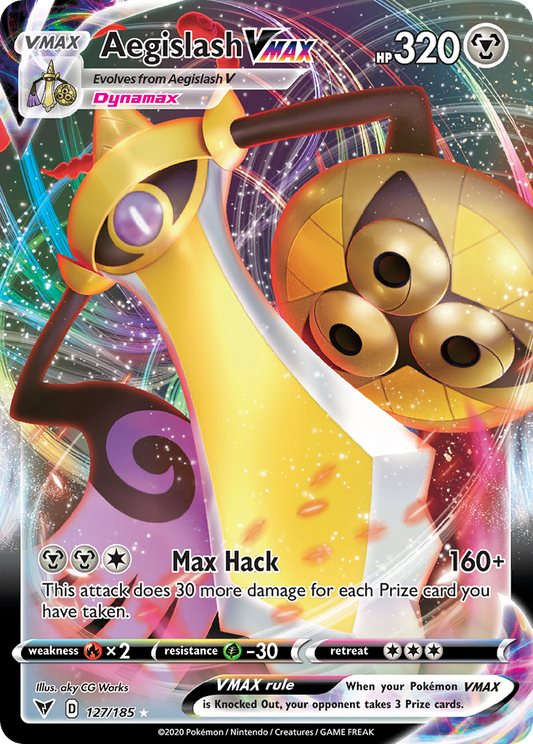 Aegislash VMAX - 127/185 - Vivid Voltage