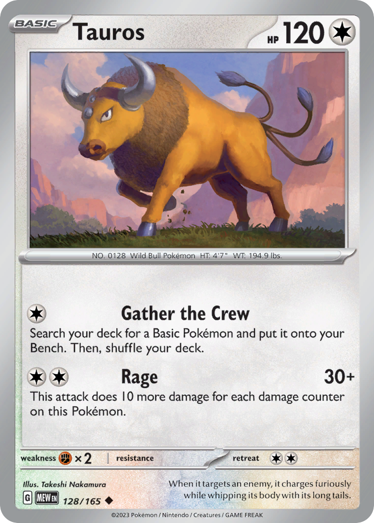 Tauros - 128/165 - 151