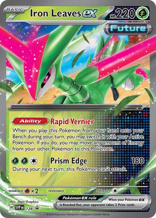 Iron Leaves ex - 128/148 - Scarlet & Violet Promos