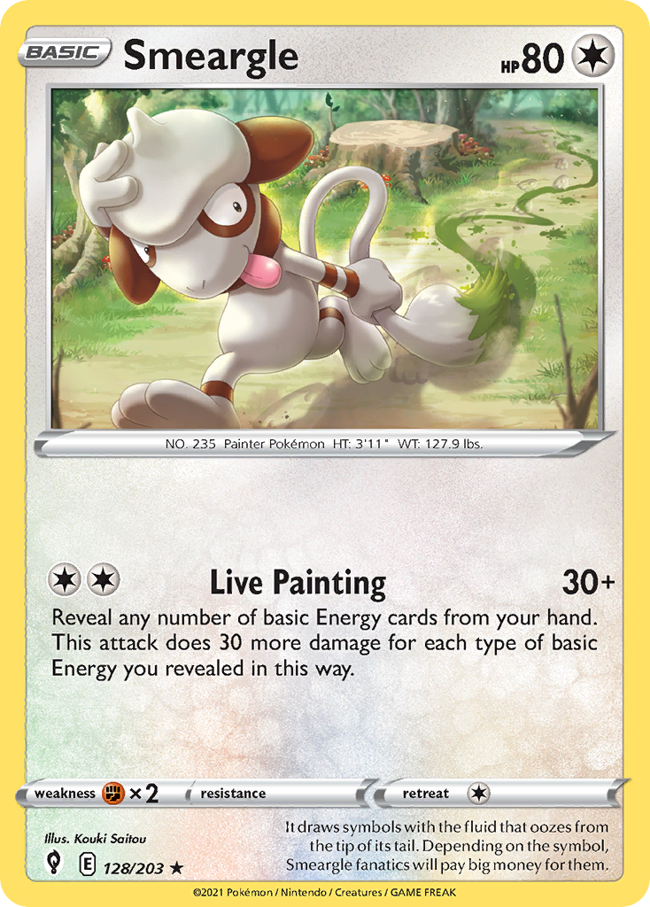 Smeargle - 128/203 - Evolving Skies