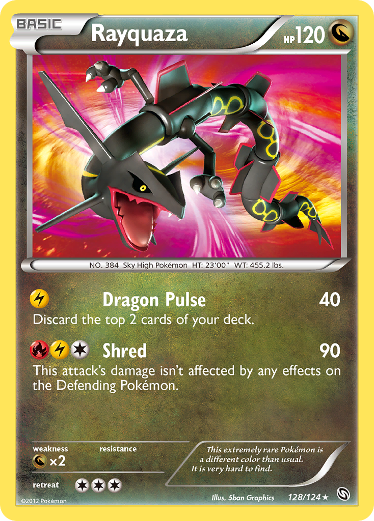 Rayquaza - 128/124 - Dragons Exalted