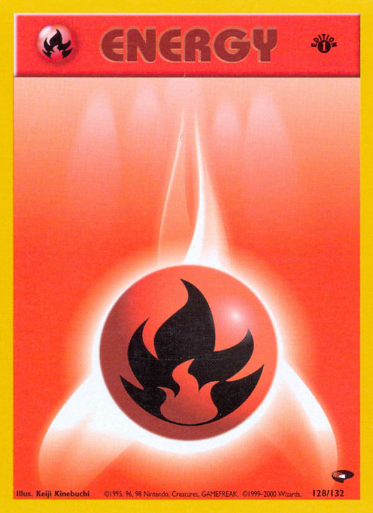 Fire Energy - 128/132 - Gym Challenge