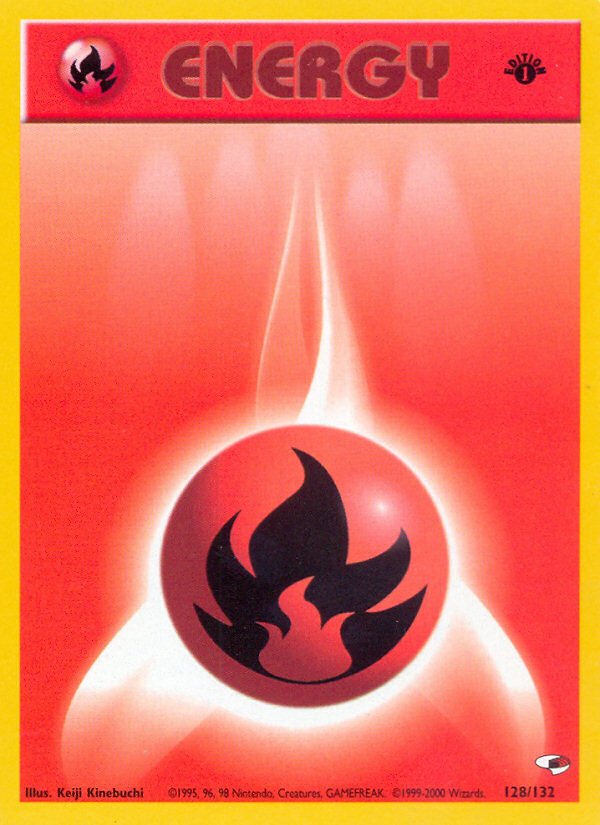 Fire Energy - 128/132 - Gym Heroes