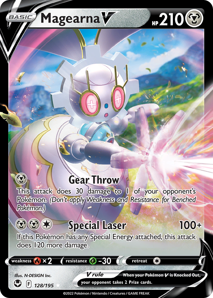 Magearna V - 128/195 - Silver Tempest