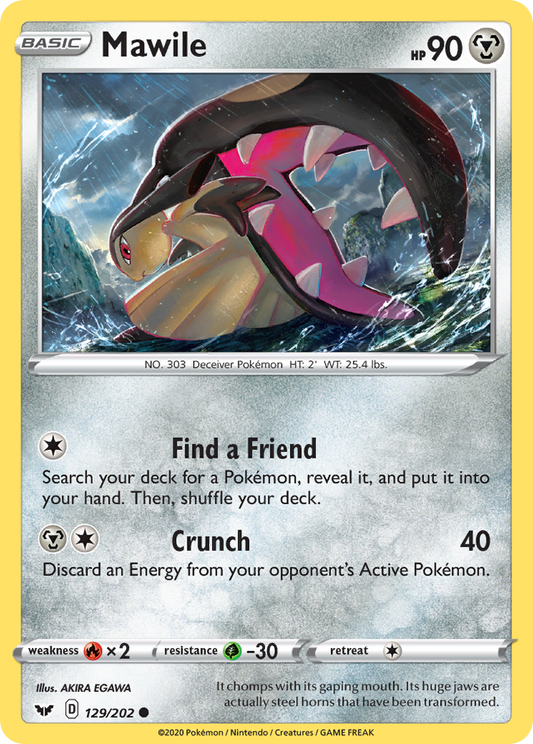 Mawile - 129/202 - Sword & Shield