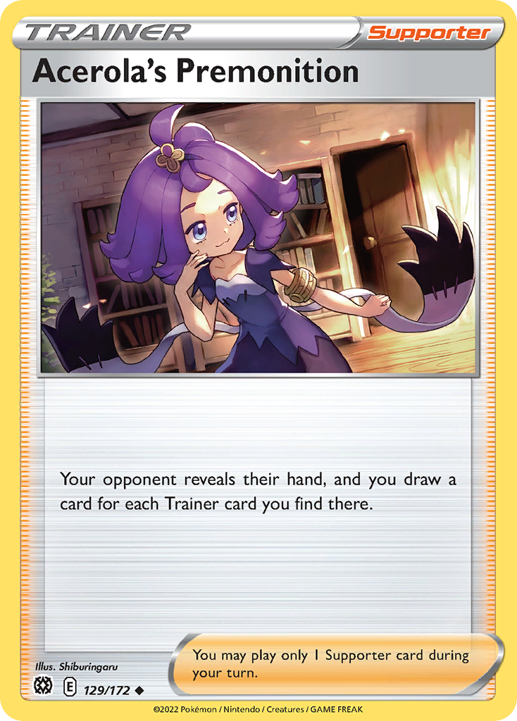 Acerola's Premonition - 129/172 - Brilliant Stars