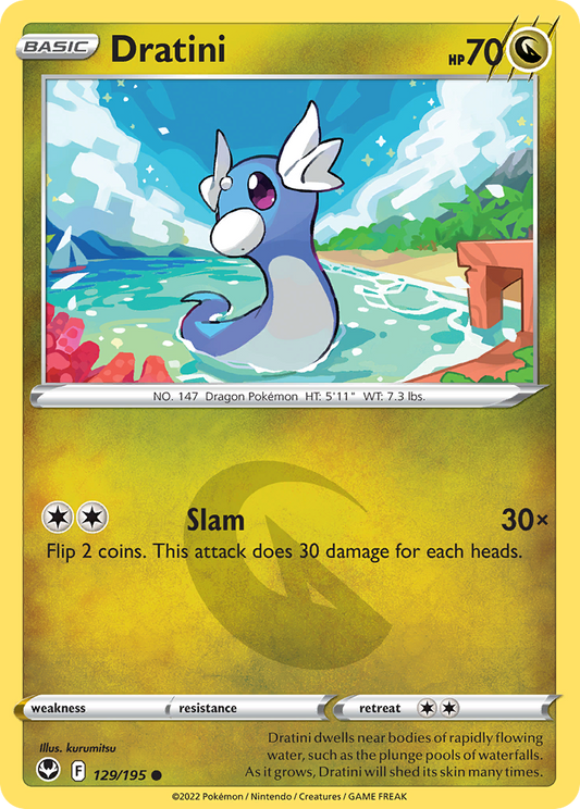 Dratini - 129/195 - Silver Tempest