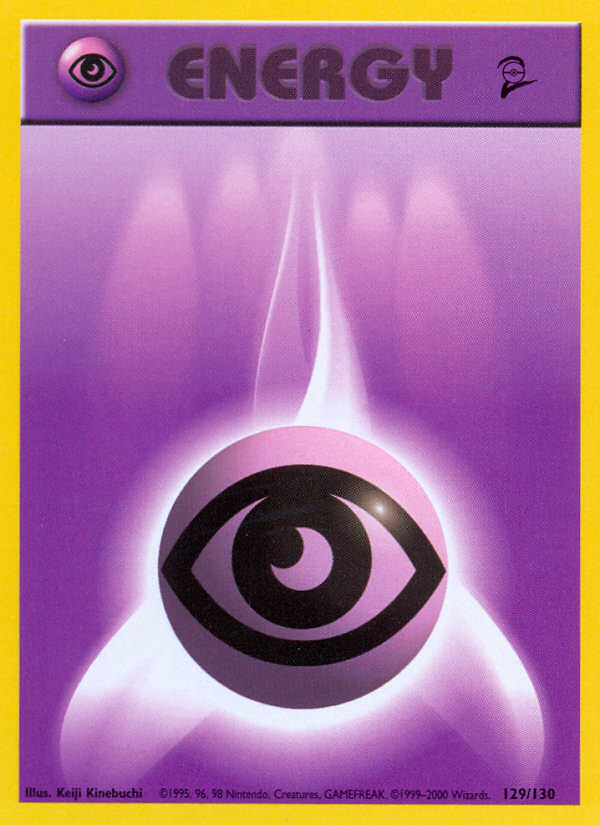 Psychic Energy - 129/130 - Base Set 2