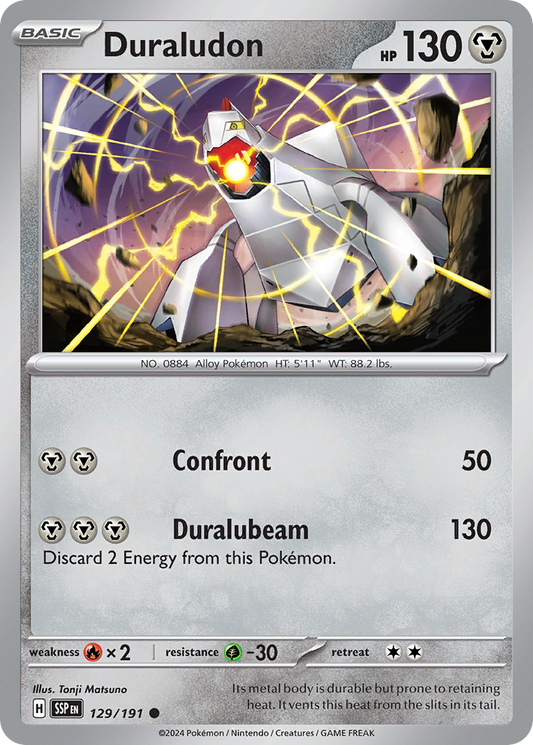 Duraludon - 129/191 - Surging Sparks