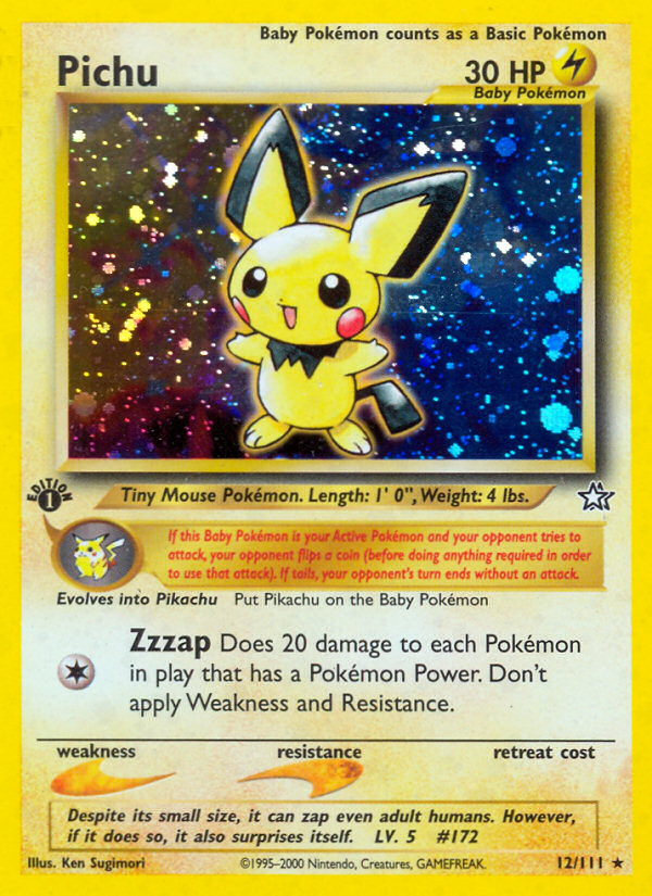 Pichu - 012/111 - Neo Genesis