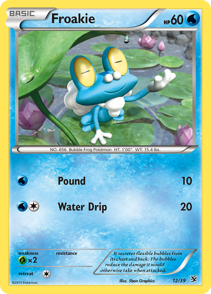 Froakie - 12/39 - Kalos Starter Set