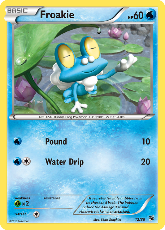 Froakie - 12/39 - Kalos Starter Set