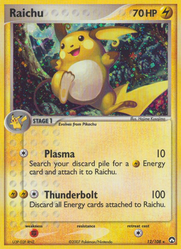 Raichu - 012/108 - Power Keepers