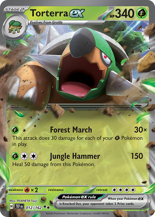 Torterra ex - 012/162 - Temporal Forces