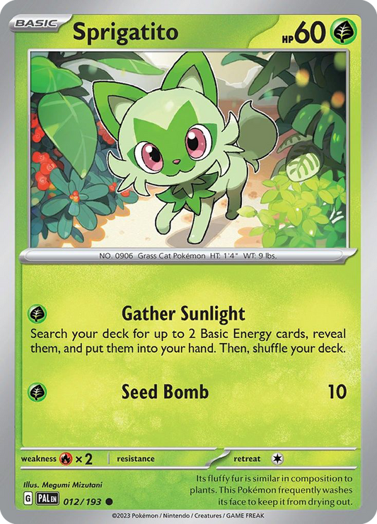 Sprigatito - 012/193 - Paldea Evolved