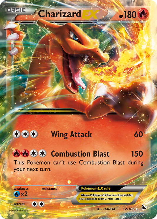 Charizard-EX - 012/106 - Flashfire