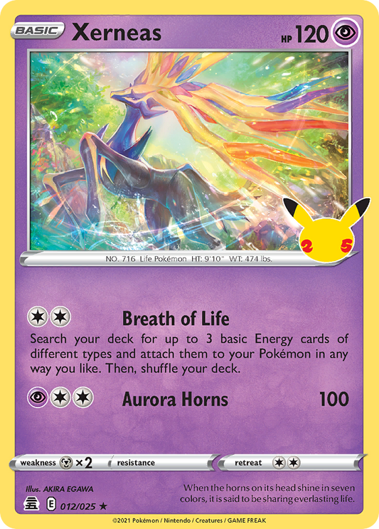 Xerneas - 12/25 - Celebrations