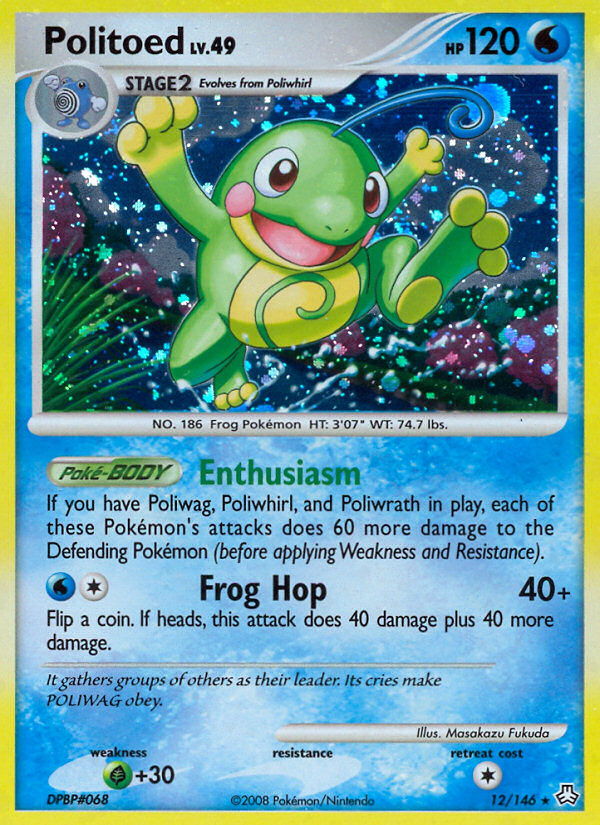 Politoed - 012/146 - Legends Awakened