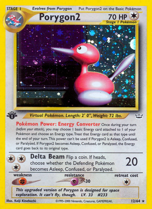 Porygon2 - 12/64 - Neo Revelation