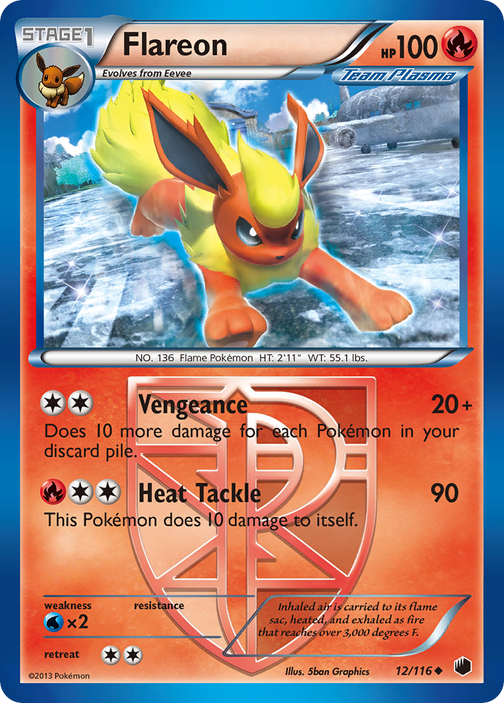 Flareon - 012/116 - Plasma Freeze