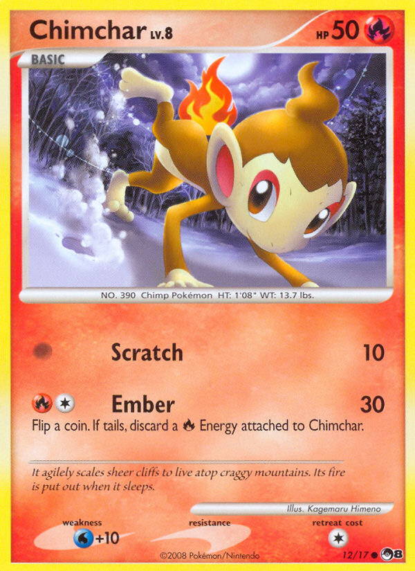 Chimchar - 12/17 - POP Series 8