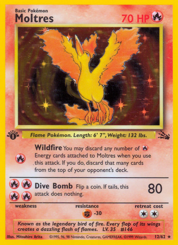 Moltres - 12/62 - Fossil