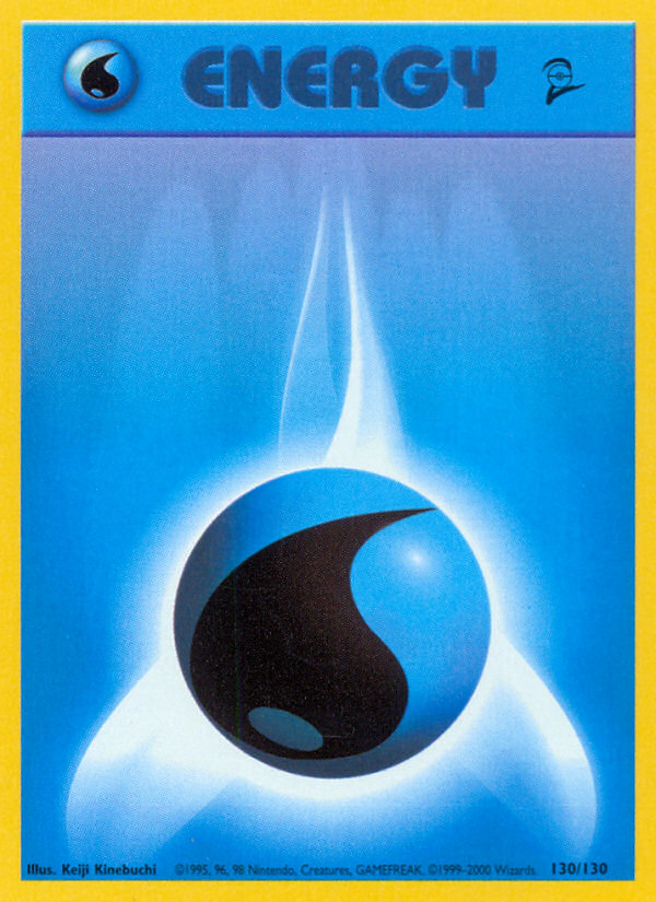 Water Energy - 130/130 - Base Set 2