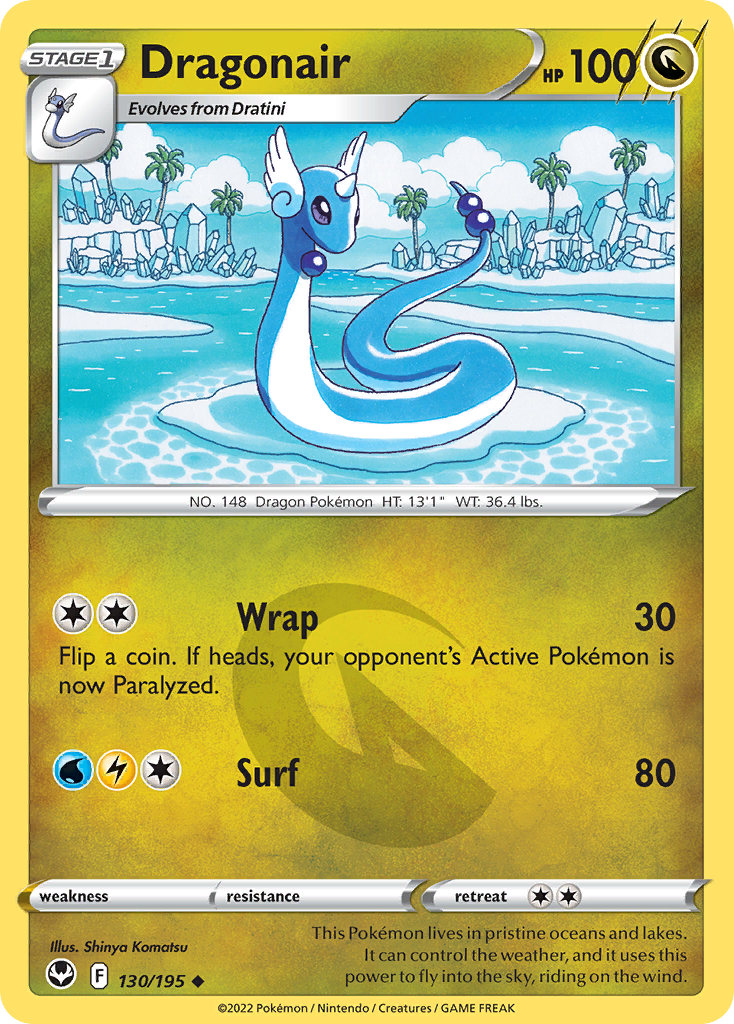 Dragonair - 130/195 - Silver Tempest